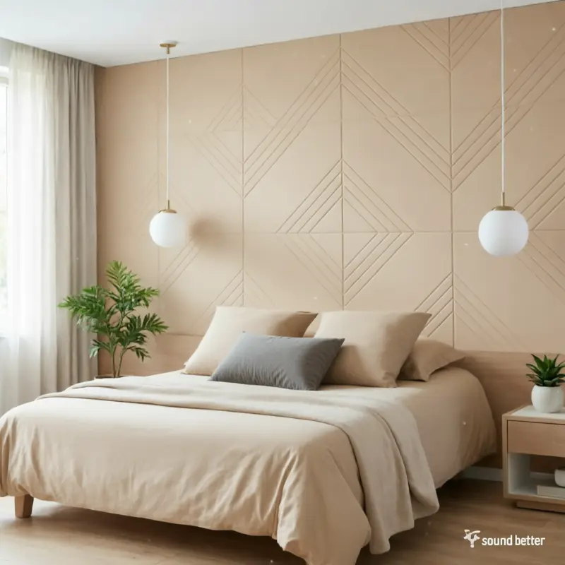 Diamond-shaped Carved FELT Acoustic Panel
